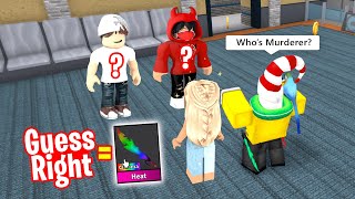 ROBLOX MURDER MYSTERY 2 GUESS THE MURDERER FOR GODLY