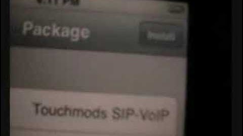 YouTube - How To Make Free Calls With Your iPod Touch Using SIP-VoIP.flv
