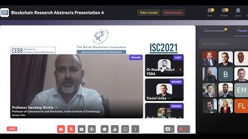 ISC2021: Blockchain Research Abstracts Session 4