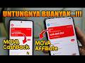 Keuntungan Join MOVA Affiliate di Apliaksi MOVA Cashback | BKD tutorials MOVA Afiliasi Untuk Pemula
