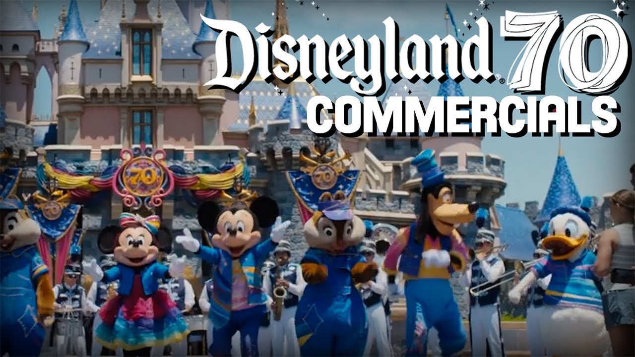 NEW Disneyland 70th Anniversary Commercials - Summer 2025