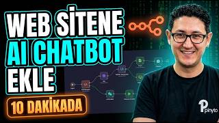 Web Sitene 10 Dakikada Yapay Zeka Chatbot Ekle | n8n Workflow