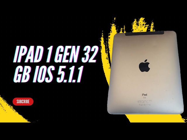 1 iPad A1337 -32GB - WiFi and Cell - Tablet - Sin la caja