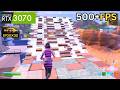RTX 3070 RYZEN 5700X3D FORTNITE FPS TEST