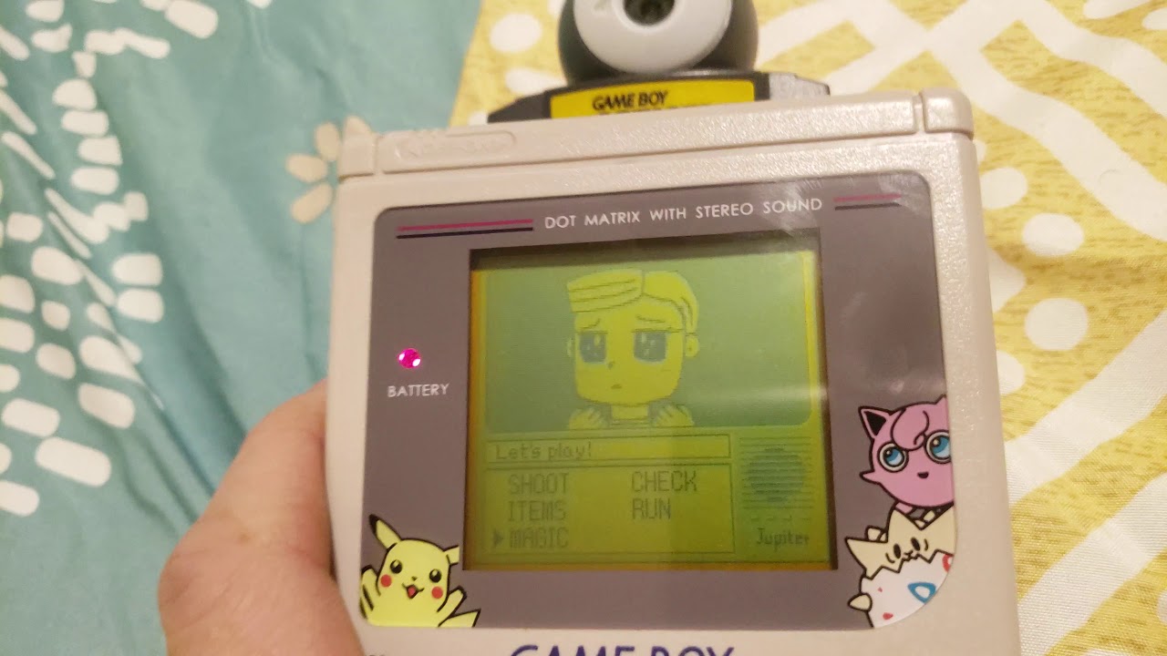 THE GAMEBOY CAMERA 1998 - YouTube