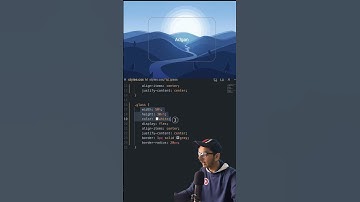 Glass effect in CSS #css #coding #html