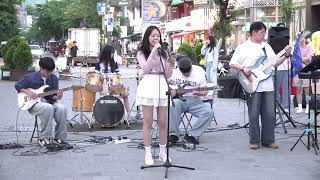 한로로(hanroro) - 영영 0+0 여자 밴드 커버 - 연세대 샛별 Saetbyeol - 연세대학교 어쿠스틱 밴드 신촌 버스킹 .