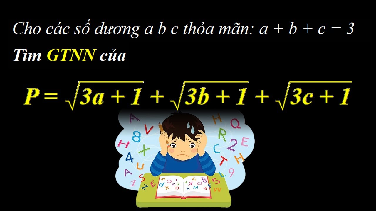 TTV: Chua | Tìm GTNN - Bất đẳng thức ! !  !