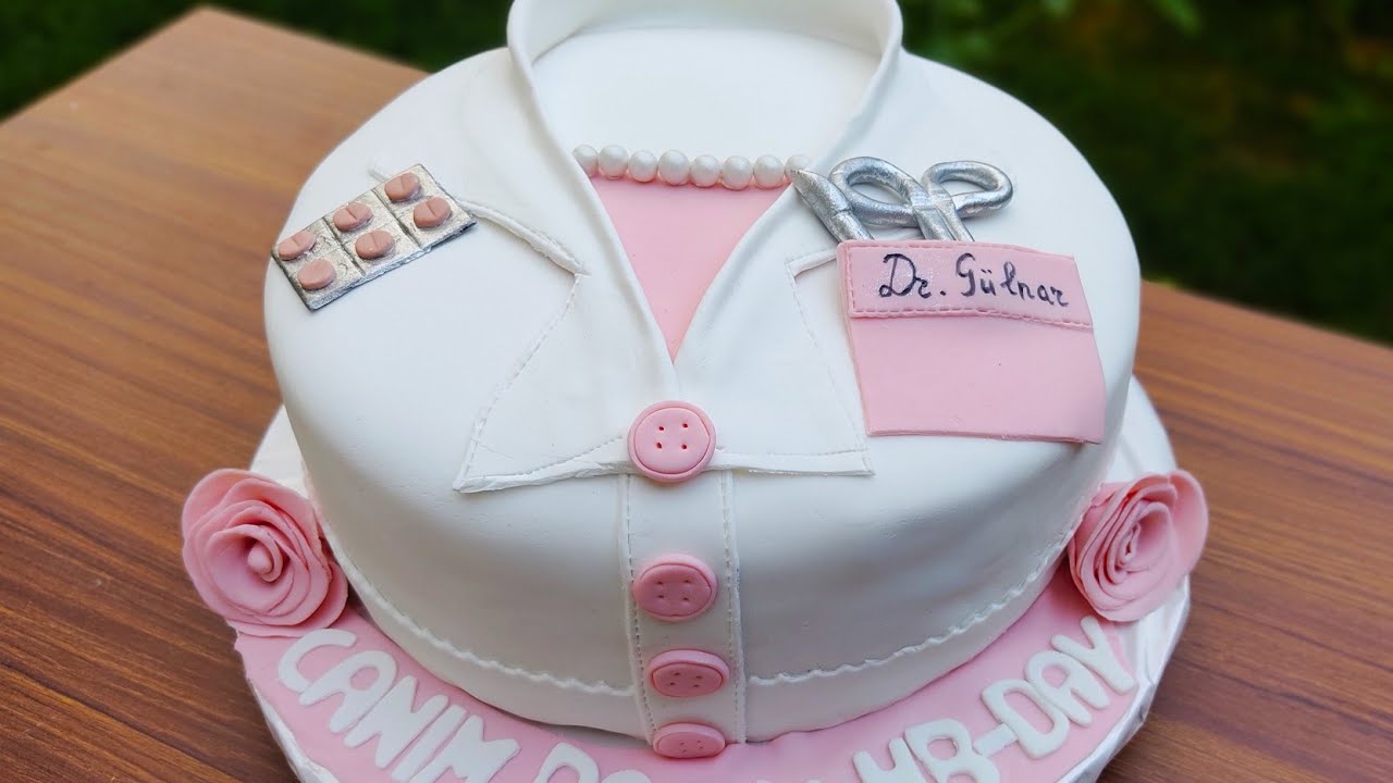 Tort Dekoru Həkim Tortu Sifarisim Cakedecoration Doctoruniformcake Youtube 