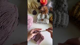 Puff Stitch Crochet Hat Tutorial