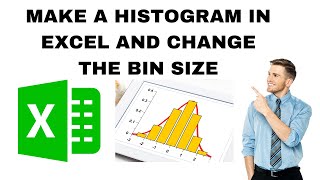 How to Make a Histogram in Excel and change the bin size ?