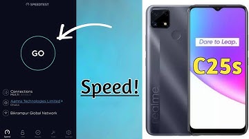 Realme C25s Internet Speed Test | Internet Speed Setting Realme C25s