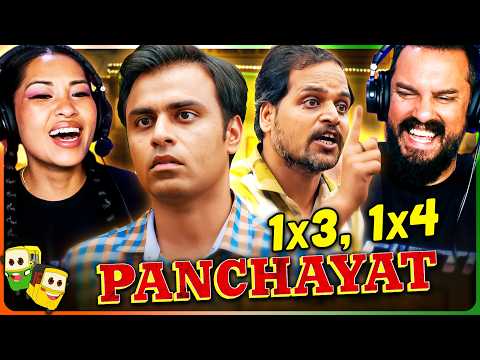 PANCHAYAT 1x3 & 1x4 Reaction! | Jitendra Kumar | Raghuvir Yadav | Neena Gupta
