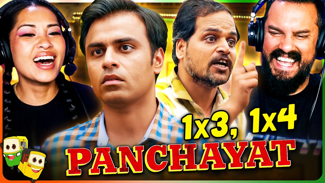 PANCHAYAT 1x3 & 1x4 Reaction! | Jitendra Kumar | Raghuvir Yadav | Neena Gupta