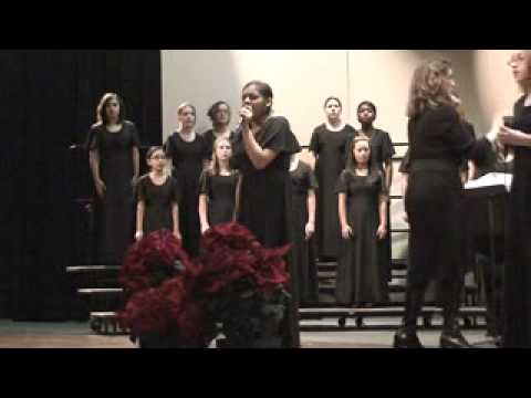 Lucia Alvarado Choir Christmas concert.