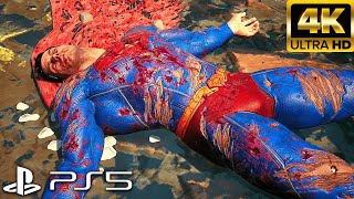 Superman Death Scene - Suicide Squad Kill The Justice League (2024)4K GAMEPLAY CINEMATIC HDR [60FPS]