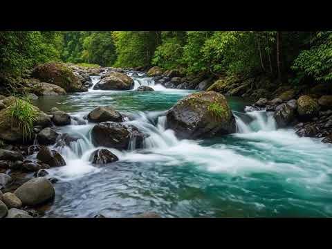 Calm River Flow Sounds 🌊 Relaxing Nature White Noise for Sleeping and Stress Relief