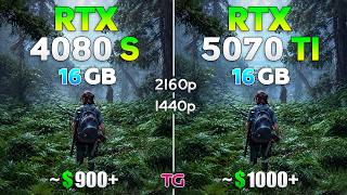 RTX 5070 Ti vs RTX 4080 SUPER - Test in 10 Games with New Drivers 2026 | 1440p & 4K screenshot 1