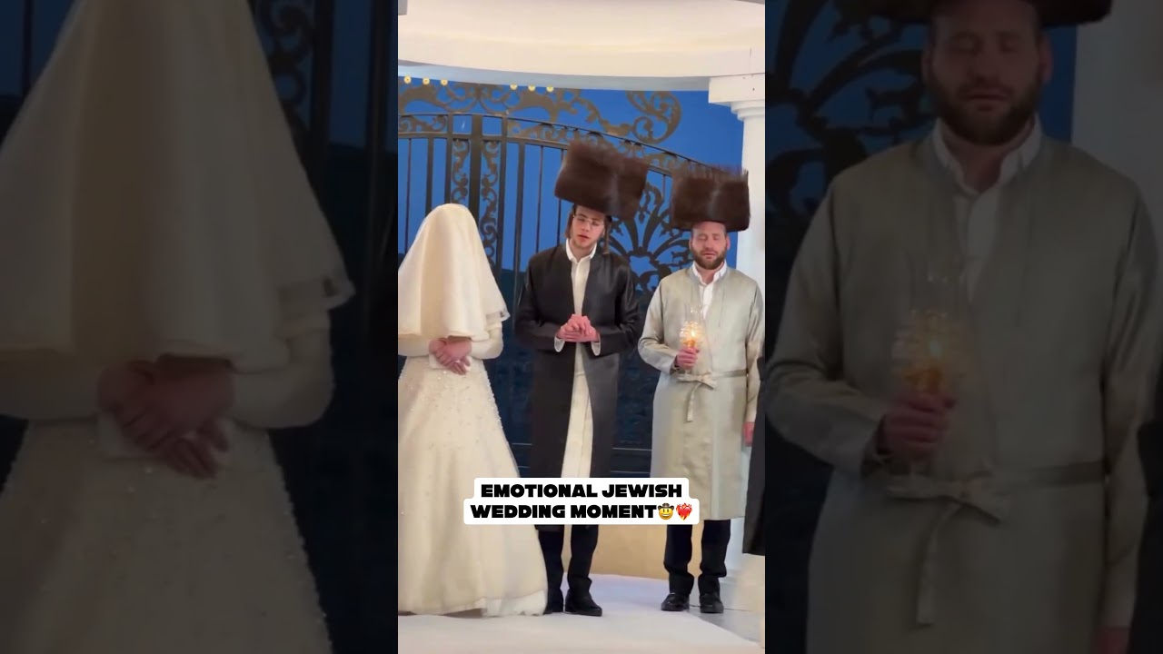 Emotional Jewish Wedding Moment🤠❤️‍🔥