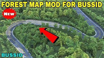 forest map mod for bussid | mod map bussid | mapas para bus simulator indonesia.