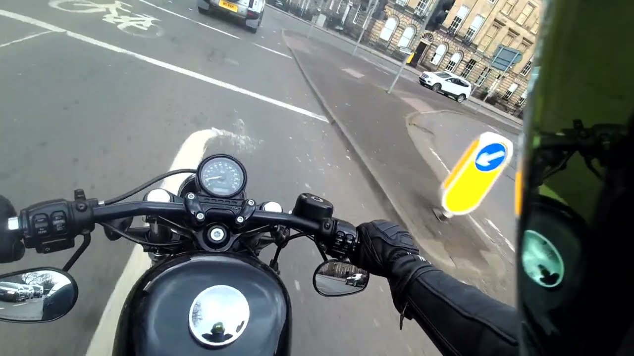 Edinburgh POV Ride – Harley Through Scotland’s Historic City Centre