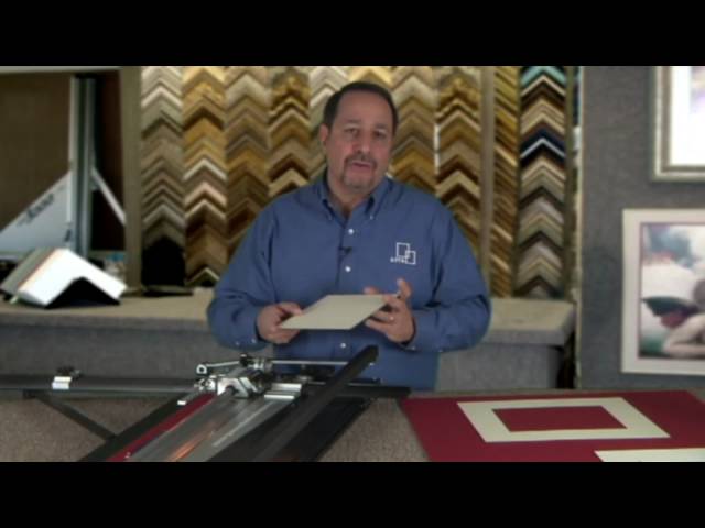 Using a handheld mat cutter - Matting, Framing, and Hanging Your  Photographs Video Tutorial