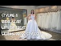 Styling a Bridal Scarf With Different Wedding Dress Styles!