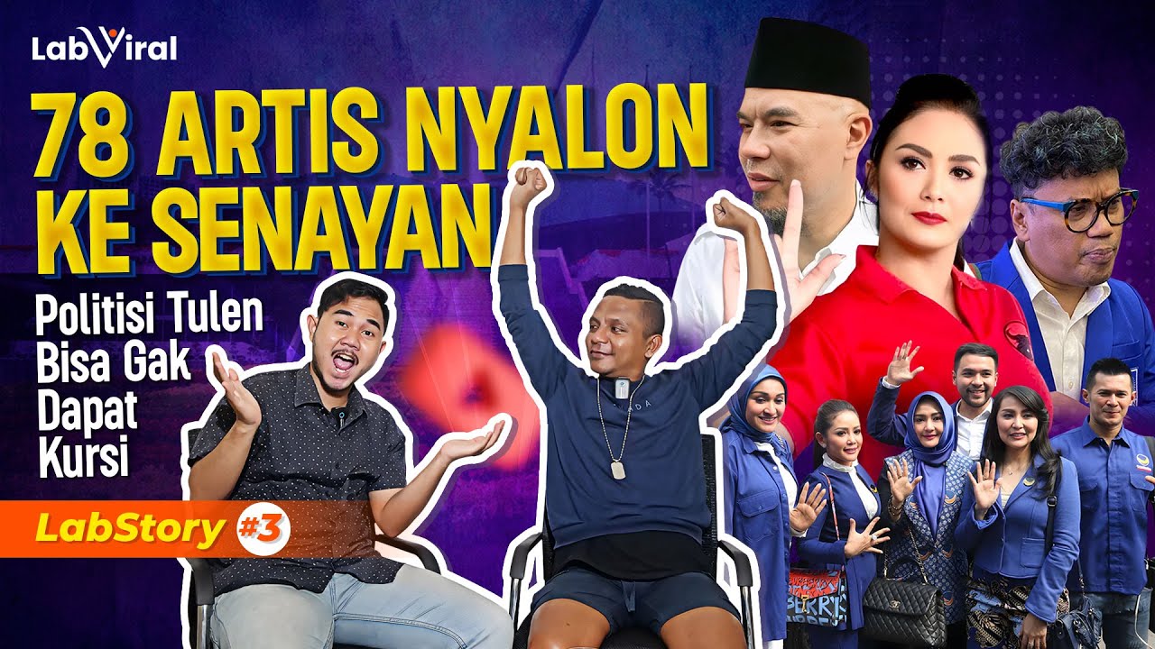 78 Artis Nyalon ke Senayan, Politisi Tulen Bisa Gak Dapat Kursi!