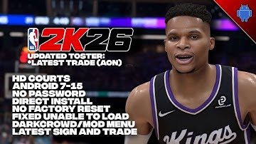 UPDATED!! NBA2K20 TO NBA2K26 - v98 only | UPDATED ROSTER | FiBA- PBA- NBA | NEW RELEASE 