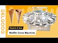 Electric  gas waffle cone making machinegelgoog machinery