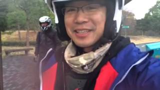 高速で冷たい雨！