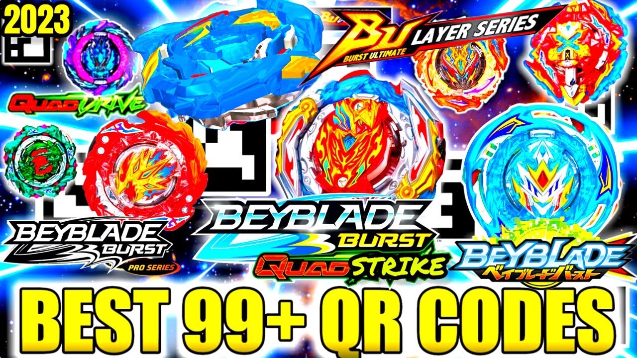 CODIGOS qr DAS MELHORES BEYBLADES no BEYBLADE BURST TURBO