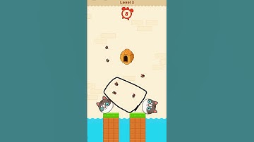 Save The Dog game shorts video 🚽 Level 3