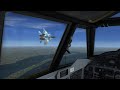 Unsafe intercept of B-52 by Russian military over Black Sea. FSX