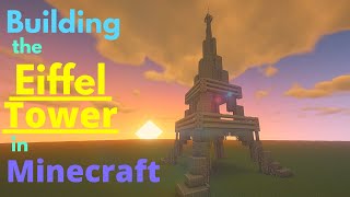 Building the Eiffel Tower in Minecraft