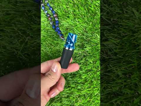 Персональний мундштук для кальяну з намистом Personalka Stone (ST088), видео 1