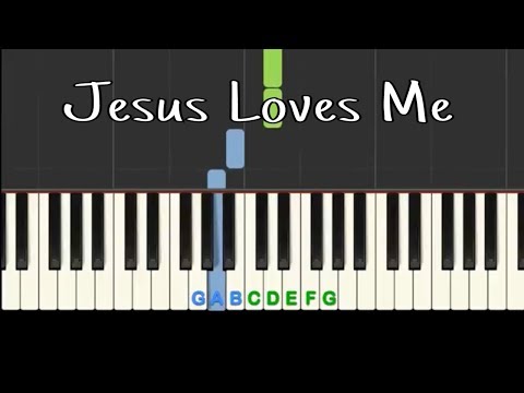 Jesus Loves Me: Easy Piano Tutorial With Free Sheet Music