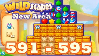 Wildscapes: New Acres Level 591 - 595 HD | 3 match | android | 592 | 593 | 594 | IOS【GameGo Game】