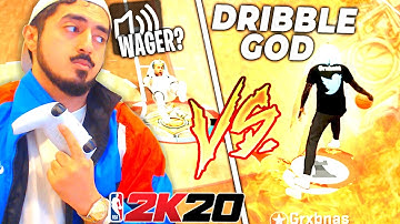 I RETURNED TO 2K20 TO WAGER A LEGEND DRIBBLE GOD on the 1v1 COURT...