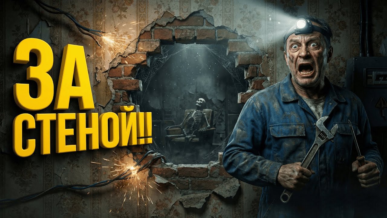 Мужик Менял Проводку В Хрущёвке Но За Стенкой Оказалась Замурованная Комната