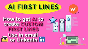 Unlock the Power of AI: Autogenerate CUSTOM FIRST LINES for Cold Emails and LinkedIn Messages