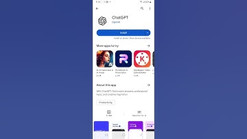 ChatGPT App Now Available On Android PlayStore #chatgpt #android #ai
