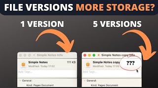 Do File Versions Use More Storage Space? Should you Avoid Revert to feature? Wealth