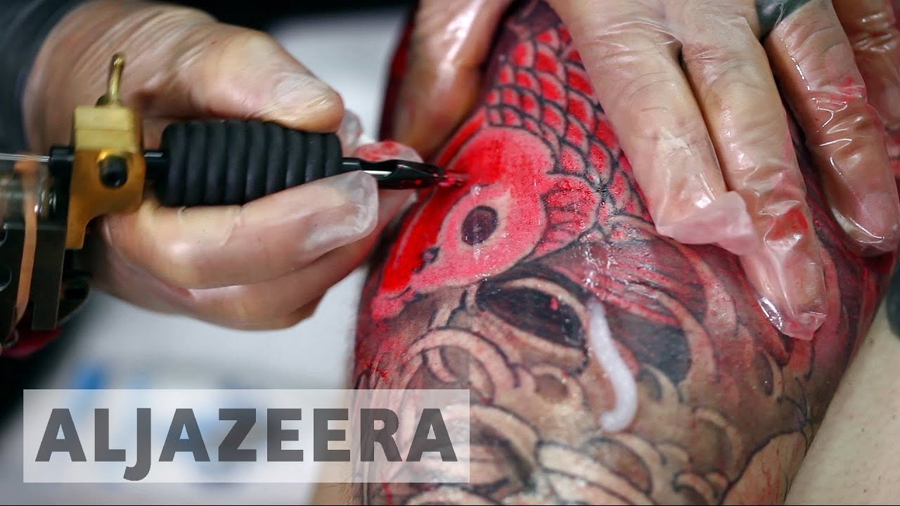 Japan s Tattoo Artist Looks To Remove Crime Stigma YouTube