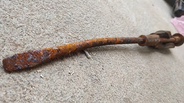 Broken and rusty screwdriver restoration - With masterpiece handle
