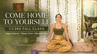 CC360 | Vagus Nerve, Deep Core, Breathwork & Embodied Flow | Ashley Inspyrz