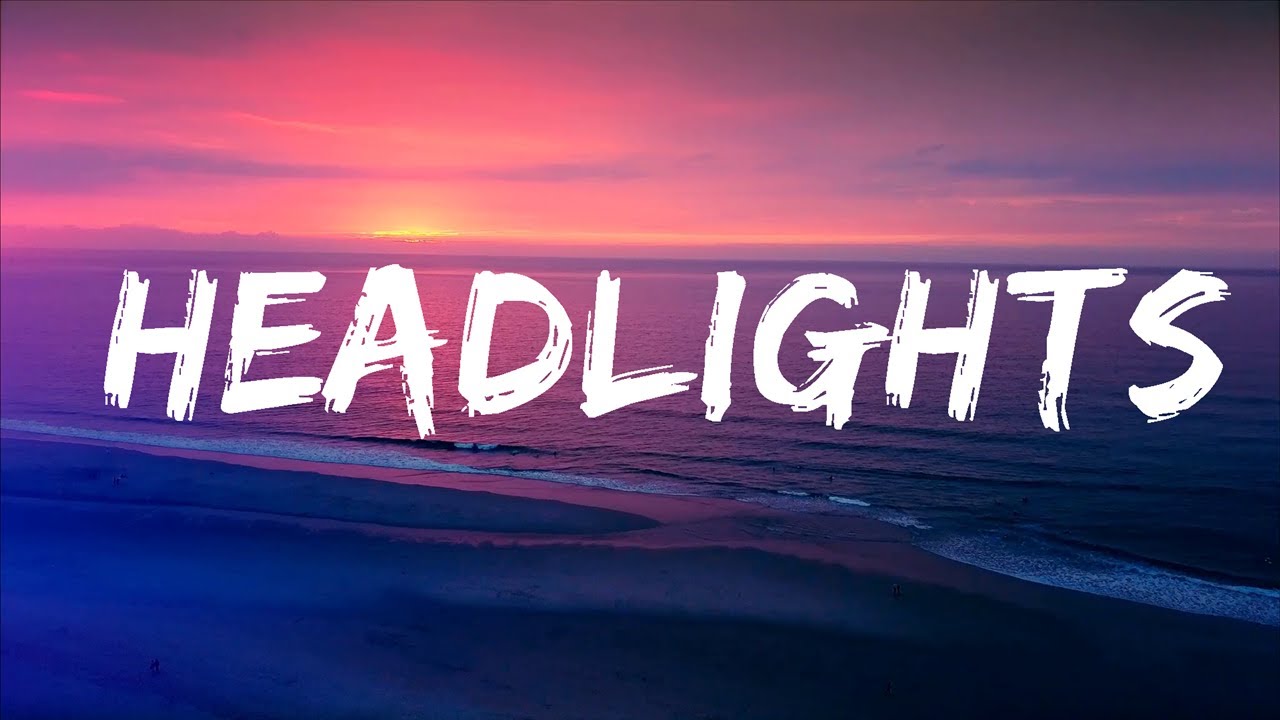 Alok & Alan Walker Headlights (Lyrics) feat. KIDDO Lyrics Video YouTube