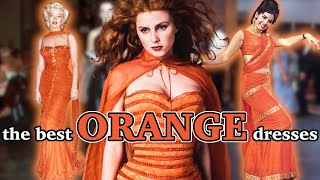 15 of the best orange dresses in cinematic history 🧡🦊🍊