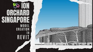 How to create the wavy organic façade building in Revit  ION ORCHARD SINGAPORE