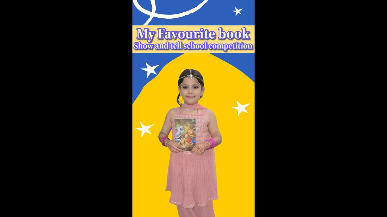 📚 My Favourite Book: Show & Tell Competition 2025 | School Ideas | Public Speaking Kids 🎓